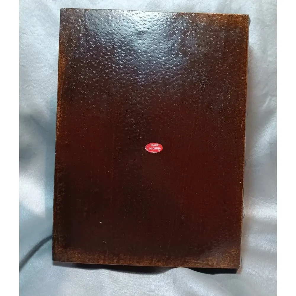 Wooden Decorative Storage Box Faux Book “War and Peace